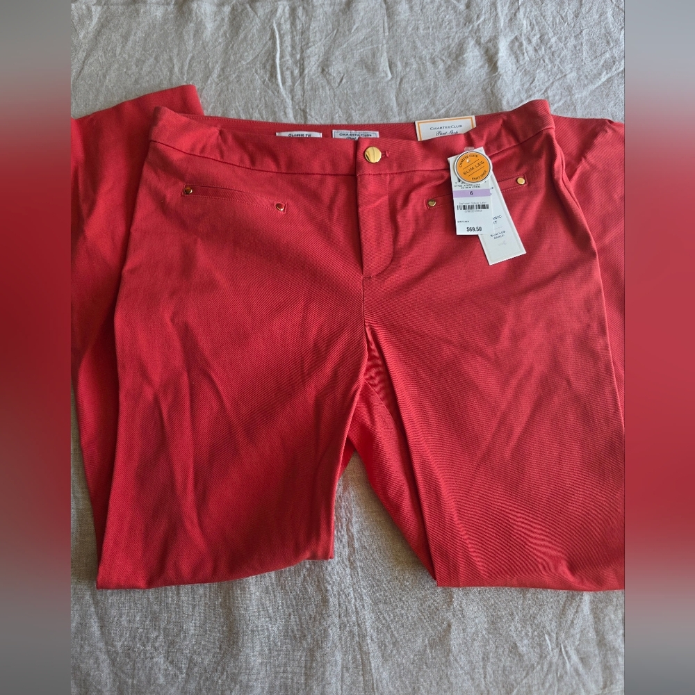 Charter Club Panr Slim Ankle NWT